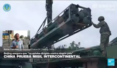 Informe desde Beijing: China lanzó primer misil intercontinental en cuatro décadas