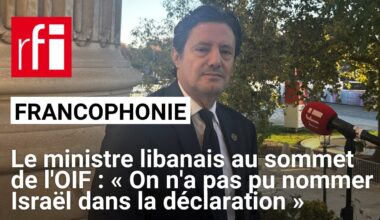 Ziad Makary, ministre libanais au sommet de l'OIF: «On n'a pas pu nommer Israël dans la déclaration»