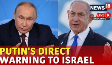 Israel News Live | Putin Sends Warning To Israel Live | Israel Vs Lebanon War | Israel Attack Today