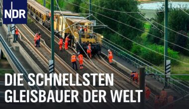 Die Schienenbauer aus Bützow - Keiner verlegt schneller Bahngleise | Die Nordreportage | NDR Doku