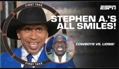 🎉 BIRTHDAY CELEBRATION! 🤠 Stephen A. & Shannon Sharpe UNLEASH on Dallas Cowboys! | First Take