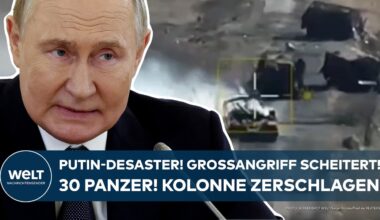 UKRAINE-KRIEG: Desaster für Putin! Großangriff der Russen abgewehrt! Panzerkolonne zerschlagen!