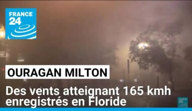 États-Unis : l'ouragan Milton s'abat sur la Floride • FRANCE 24