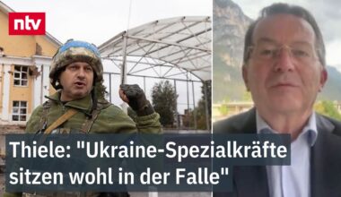 "Ukraine-Spezialkräfte sitzen wohl in der Falle" - Thiele: Kursk-Vorstoß gefährlich | ntv