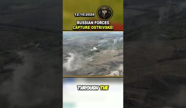 🏳️ BREAKING NEWS! RUSSIAN FORCES CAPTURE OSTRIVSKE #shorts #ukraine #ukrainewar #viral