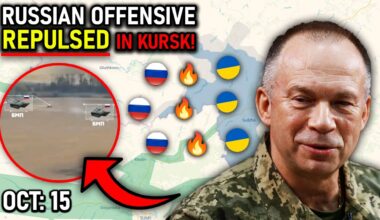 15 Oct: KURSK: UKRAINIAN SOLDIERS REPULSED THE RUSSIAN OFFENSIVE | Russia Ukraine War Update