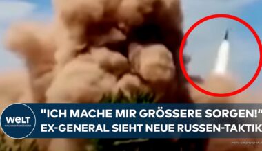 PUTINS KRIEG: "Überraschend! Die Russen haben seit ein paar Tagen zu einer neuen Taktik gegriffen!"