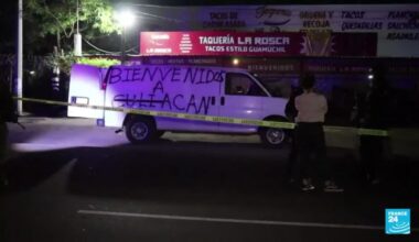 México: aumenta la violencia en Sinaloa, previo a la posesión de Claudia Sheinbaum