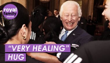 King Charles Enjoys ‘Warm’ Hug With New Zealand Women's Rugby Team