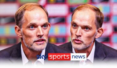 Thomas Tuchel's first press conference as England manager