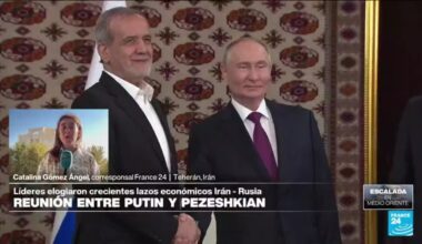 Informe desde Teherán: el significativo encuentro entre los líderes de Rusia e Irán • FRANCE 24