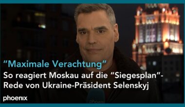 Nach "Siegesplan"-Rede von Selenskyj: Korrespondent Coerper zur Reaktion aus Moskau | 16.10.24