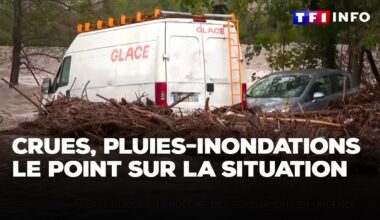 Crues, pluies-inondations : quatre départements en vigilance rouge