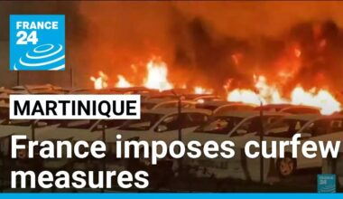 France announces new Martinique curfew measures to quell unrest • FRANCE 24 English