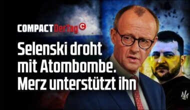 Selenski droht mit Atombombe. Merz unterstützt ihn💥