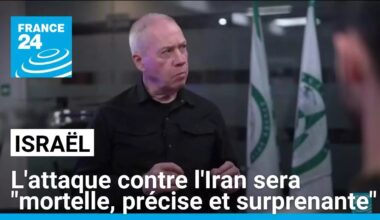 Israël : l'attaque contre l'Iran sera "mortelle, précise et surprenante", assure Yoav Gallant