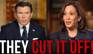 Aides CUT OFF Interview as Kamala Harris BOMBS on Fox News