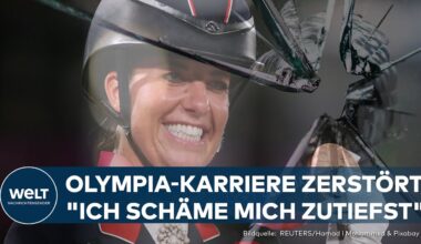 OLYMPIA IN PARIS: Skandal! Charlotte Dujardin schlägt Pferd 24 Mal in einer Minute – Olympia-Aus!