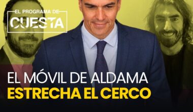 El móvil de Aldama estrecha el cerco sobre Sánchez: estos audios prueban la gran trama de corrupción