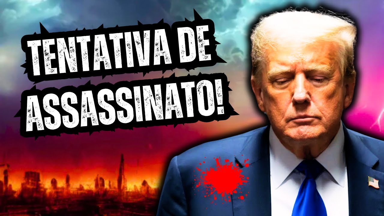 TRUMP SOFRE TENTATIVA DE ASSASSINATO