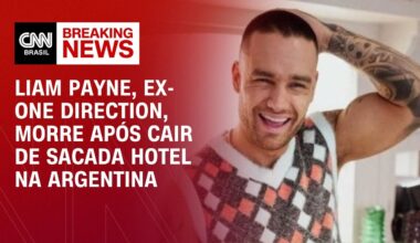 Liam Payne, ex-One Direction, morre após cair de sacada hotel na Argentina | CNN Arena