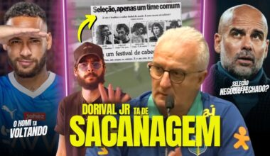 SÉLOKO: Dorival Jr TENTA justificar o INJUSTIFICÁVEL | Neymar VOLTA LOGO | PEP na Inglaterra? | E+