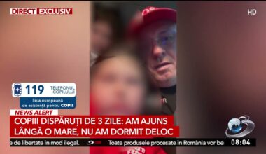 Cei 3 copii ai milionarului Adrian Marțian au fost găsiți. Au apărut într-o filmare alături de tatăl