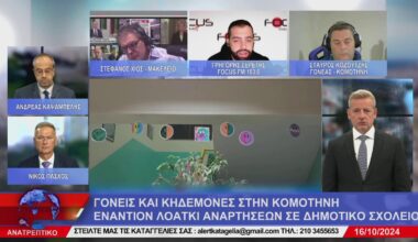 ΑΝΑΤΡΕΠΤΙΚΟ live streaming || ΤΕΤΑΡΤΗ 16 - ΟΚΤΩΒΡΙΟΥ - 2024 ||