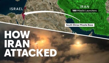 How Iran attacked Israel - ballistic missile strike analysed