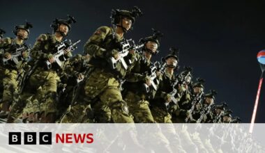 North Korea sends troops to fight with Russia in Ukraine, Seoul says | BBC News