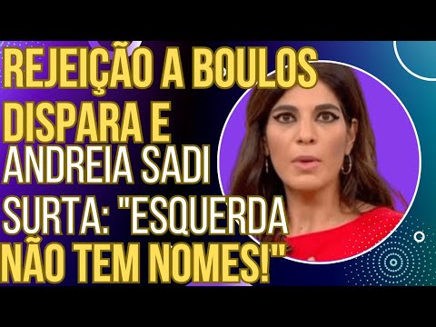 VELÓRIO NA GLOBO: rejeição a Boulos dispara e Andreia Sadi sofre: "A esquerda não tem nomes!"