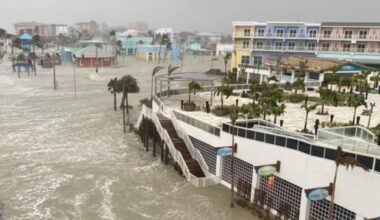 5 Minute ago in Florida! Hurricane Milton makes landfall in florida, bring tornadoes and floods