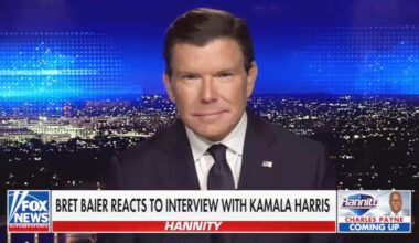 Fox host VISIBLY SHAKEN after failed Kamala gotcha interview