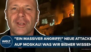 UKRAINE-KRIEG: "Ein massiver Angriff!" Neue Attacke auf Moskau schockt Putin! Was wir bisher wissen