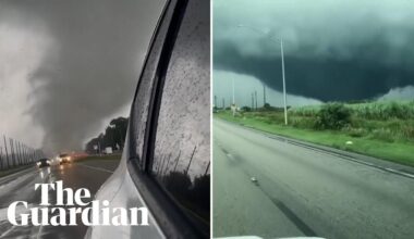 Dozens of tornadoes spotted in Florida ahead of Hurricane Milton