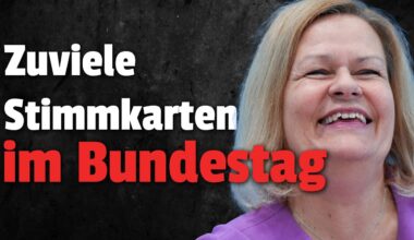 💥SKANDAL im Bundestag!! ZU VIELE Stimmkarten in Wahlurne!!