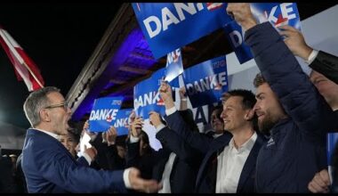 Victoire historique de l'extrême droite en Autriche, une première depuis l'après- guerre