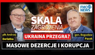 Masowe dezercje i korupcja. Ukraina przegra z Putinem? | A. Derlatka, B. Pacek | SKALA ZAGROŻENIA