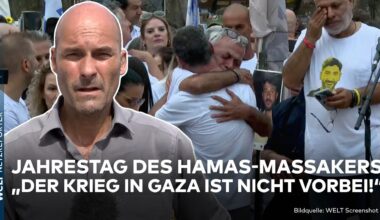 ISRAEL: Jahrestag des Hamas-Massakers! Israel und Deutschland gedenken dem Terror aus Gaza