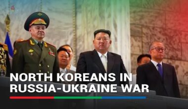 'North Korean troops training in Russia for Ukraine war' | ABS-CBN News