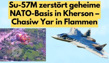 Geheime Mission enthüllt: Su-57M eliminiert NATO-Basis in Kherson – Chaos in Chasiw Yar