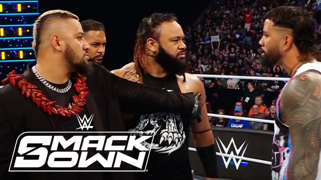 Solo Sikoa Threatens Roman Reigns; Jey Uso Responds | WWE SmackDown Highlights 10/18/24 | WWE on USA