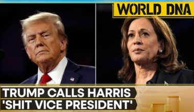 US Elections 2024: 'A Shit Vice President' Trump Slams Harris Over Illegal Immigration And Economy