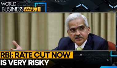 RBI Governor Calls Rate Cut Risky For Economy | World Business Watch | WION