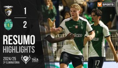 Resumo: Portimonense 1-2 Sporting (Taça de Portugal 24/25)