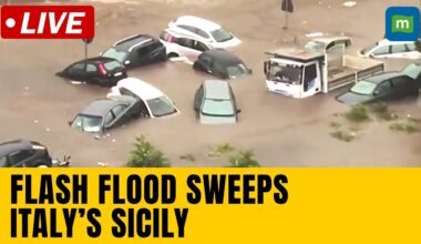 Italy Floods LIVE | Record Rain Causes Flash Floods in Italy's Sicily | Sicily Floods LIVE | N18G