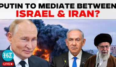 LIVE | Putin To Mediate Between Israel & Iran? | Israel-Iran War Updates | Russia | Gaza War