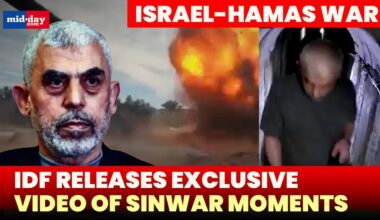 Israel-Hamas War: IDF releases exclusive video of Sinwar moments before Oct 7 attacks