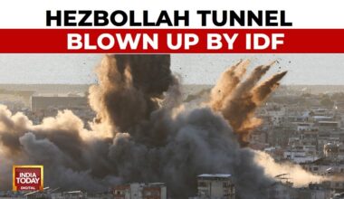 Israel-Hezbollah War Intensifies: Hezbollah Tunnels Bombarded By 100 Tonnes Of Bombs | India Today