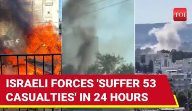 '53 Israeli Casualties In 24 Hours': Big Blow For IDF As Iran-Backed Resistance Groups Roar